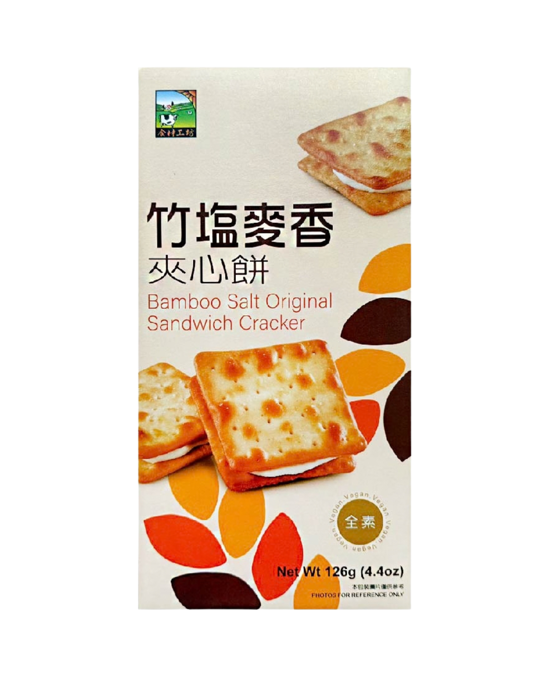 JH Original Sandwich Cracker 甲賀之家 麥香蘇打夾心餅 126g