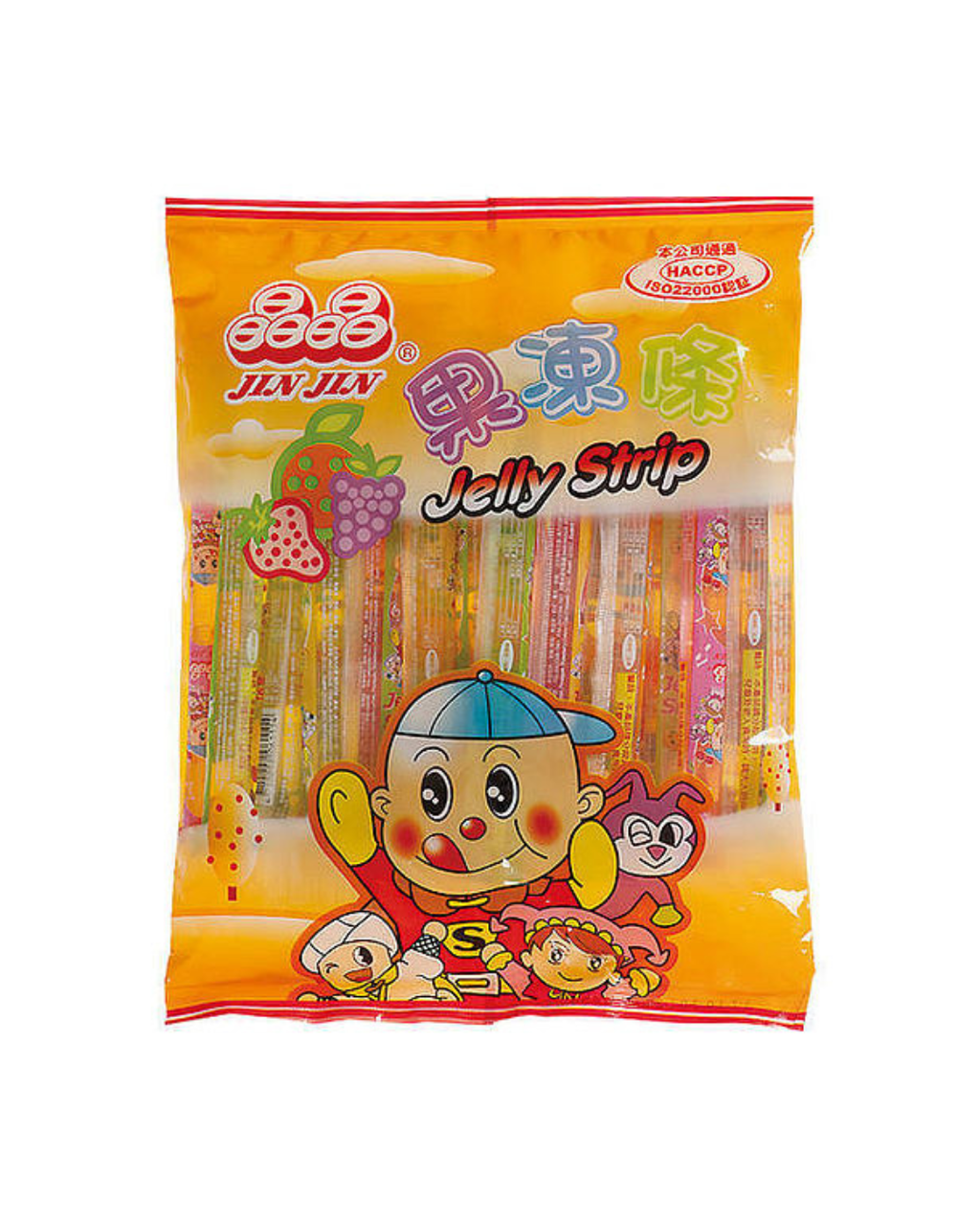 JINJIN Jelly Strip 晶晶果凍條 470g