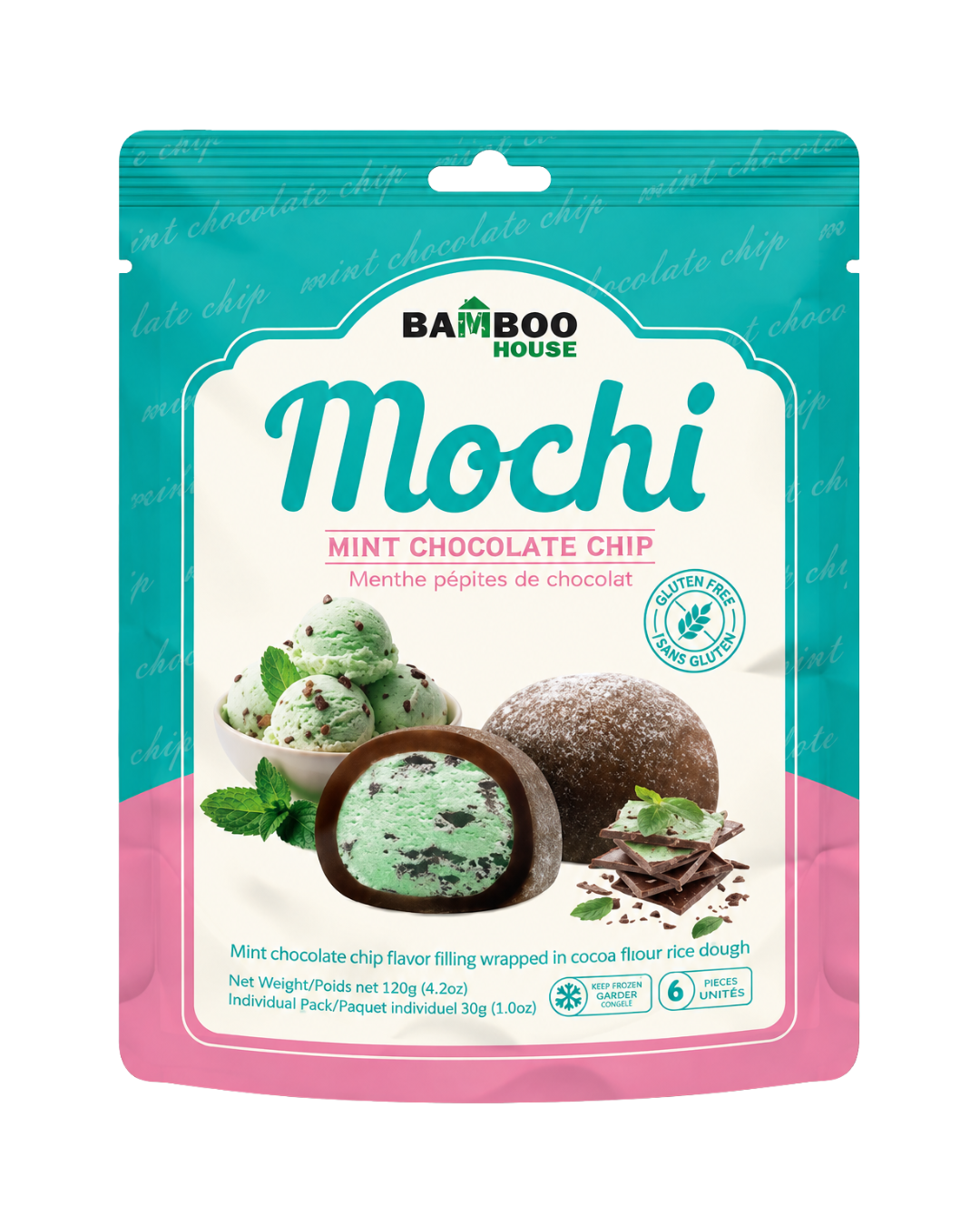 BH Mint Chocolate Chip Mochi