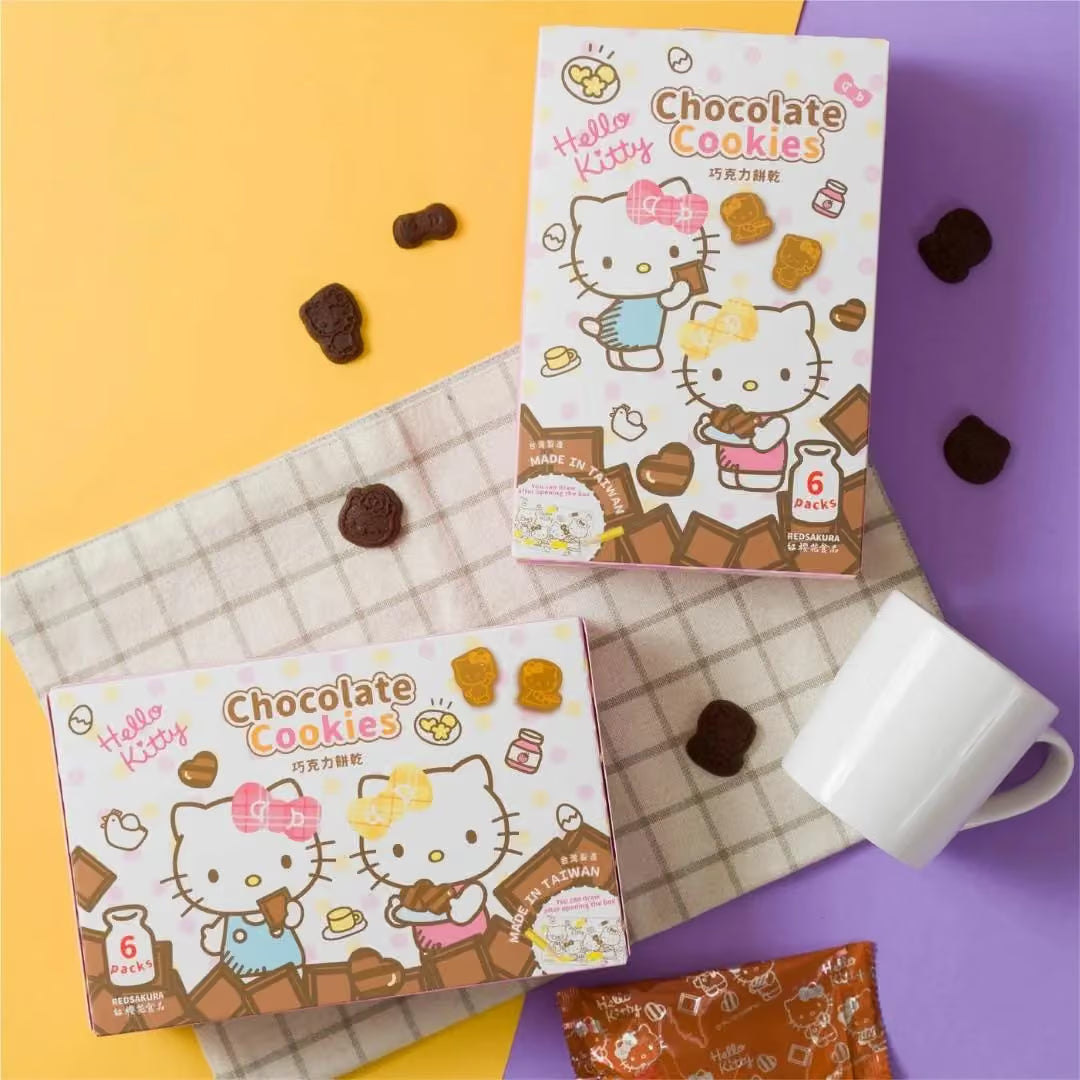 Hello Kitty - Chocolate Cookies 巧克力小曲奇-盒裝 120g